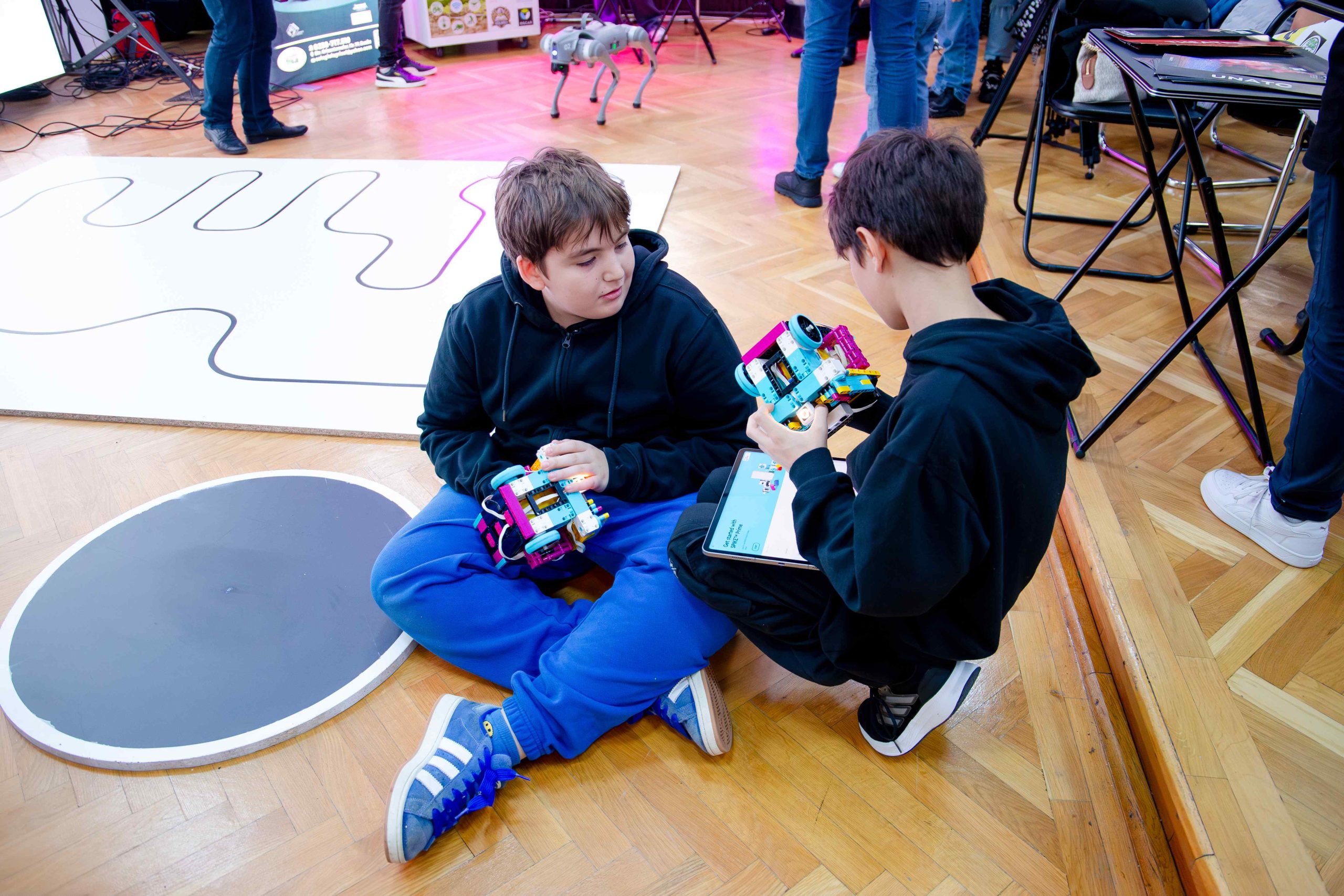 Play Science Festival – standuri și vizitatori